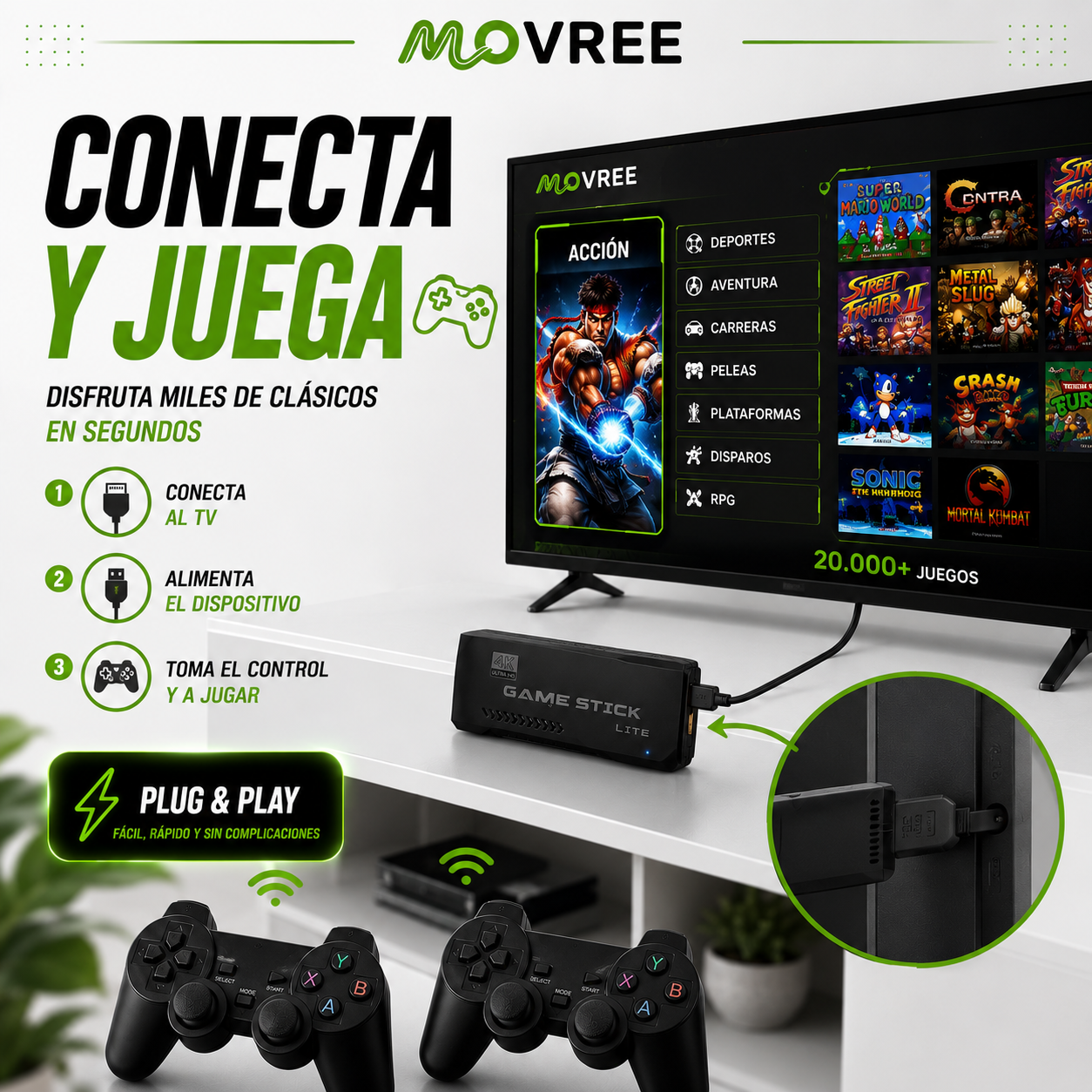 +20.000 JUEGOS + ENVÍO GRATIS + PAGO AL RECIBIR + SOLO HOY 🔥