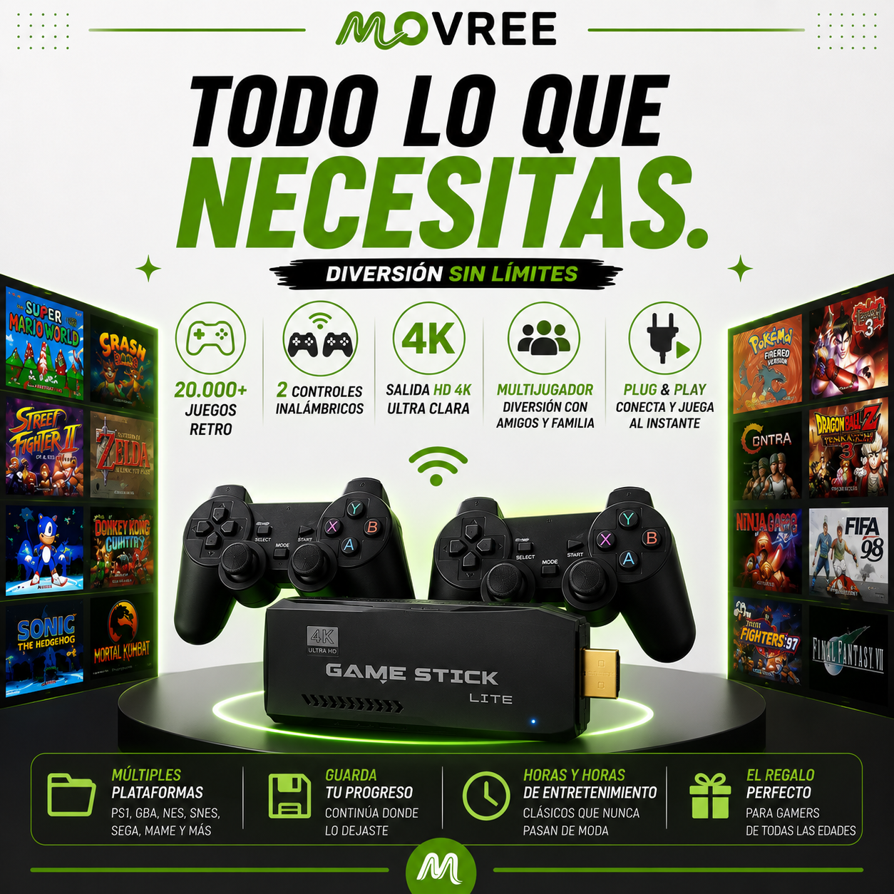 +20.000 JUEGOS + ENVÍO GRATIS + PAGO AL RECIBIR + SOLO HOY 🔥