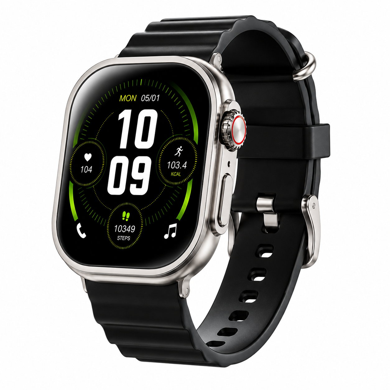 SMARTWATCH ULTRA CON 2 CORREAS INCLUIDAS + CAJA PREMIUM Y CARGADOR INALÁMBRICO ¡ENVÍO GRATIS! 🔥