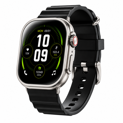 SMARTWATCH ULTRA CON 2 CORREAS INCLUIDAS + CAJA PREMIUM Y CARGADOR INALÁMBRICO ¡ENVÍO GRATIS! 🔥