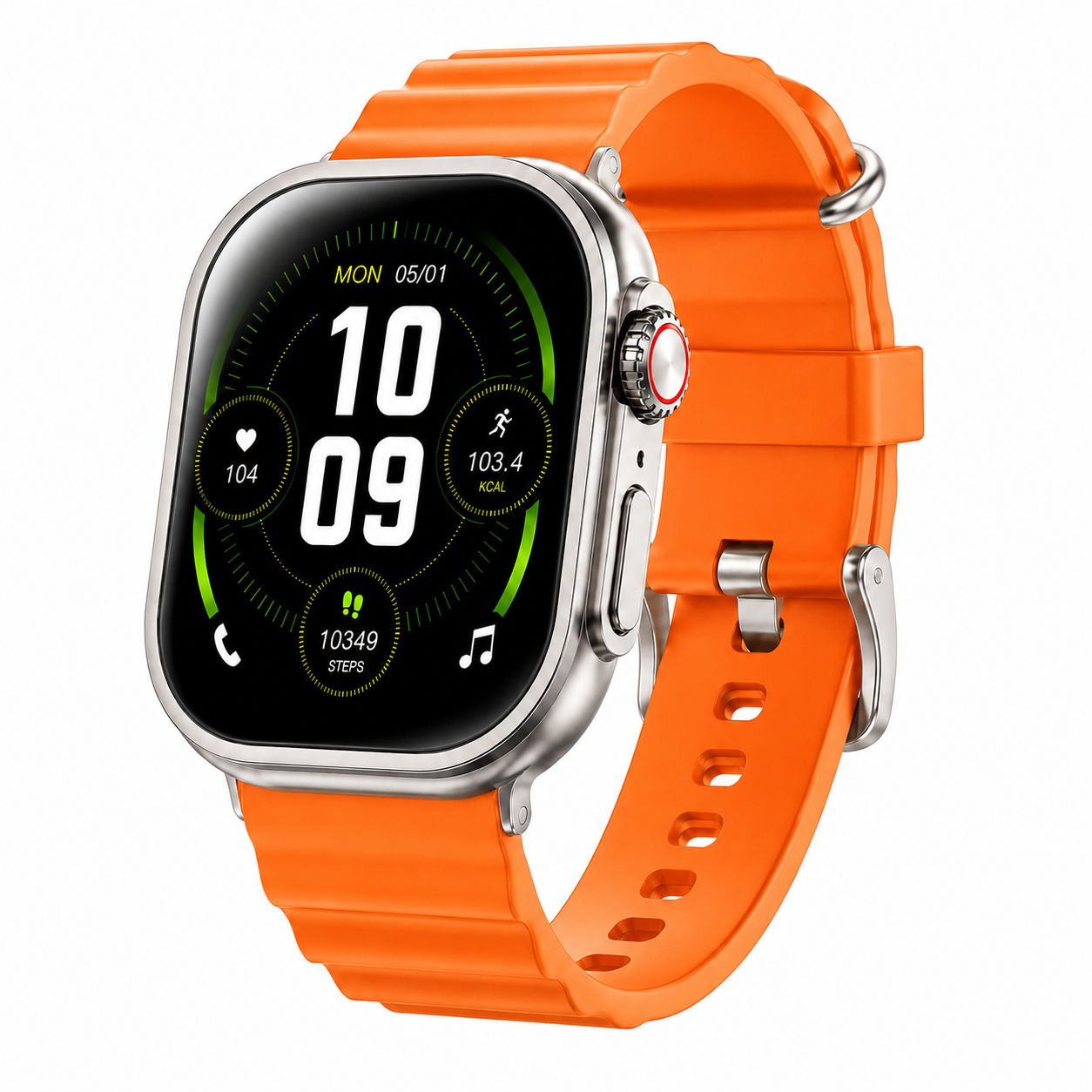 SMARTWATCH ULTRA CON 2 CORREAS INCLUIDAS + CAJA PREMIUM Y CARGADOR INALÁMBRICO ¡ENVÍO GRATIS! 🔥