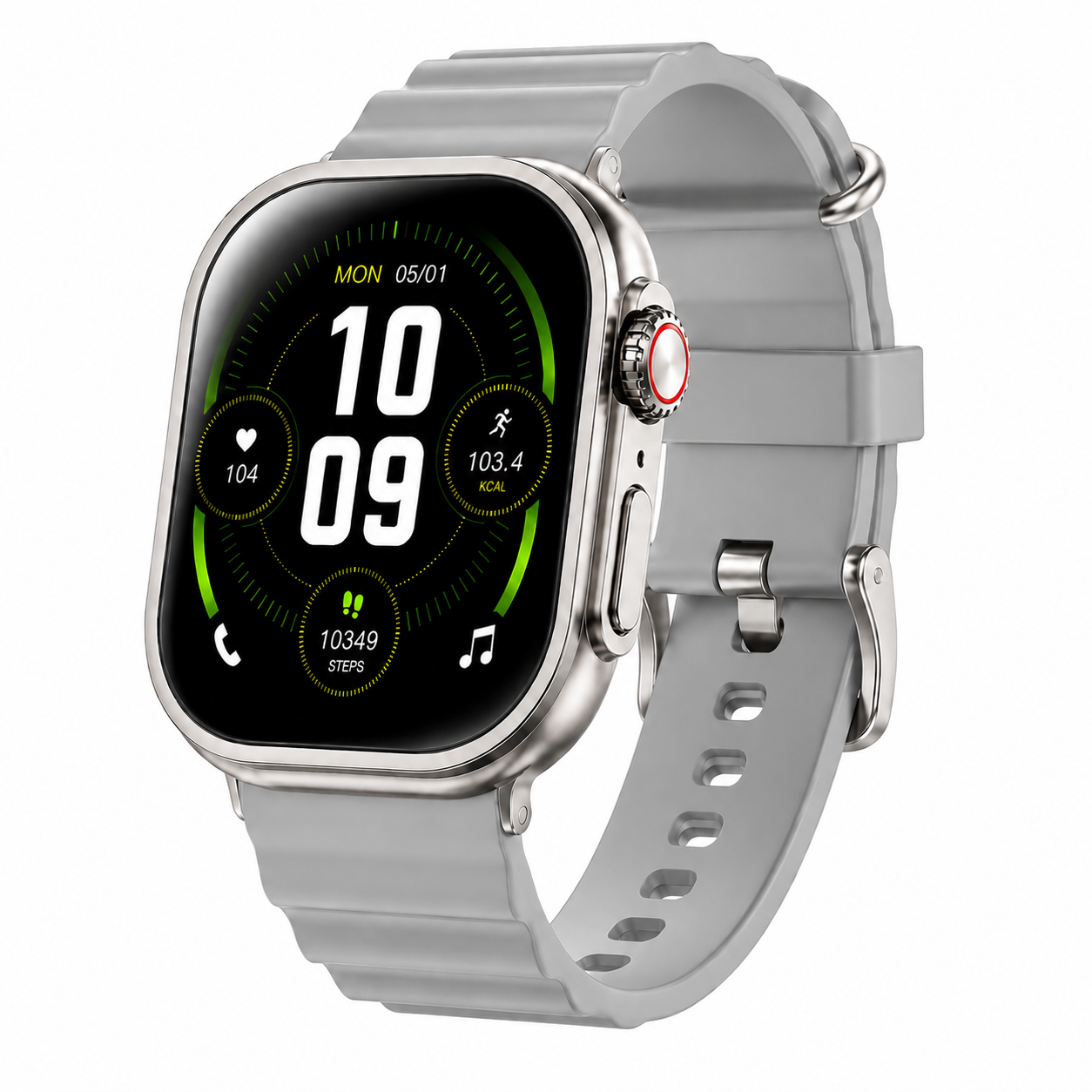 SMARTWATCH ULTRA CON 2 CORREAS INCLUIDAS + CAJA PREMIUM Y CARGADOR INALÁMBRICO ¡ENVÍO GRATIS! 🔥