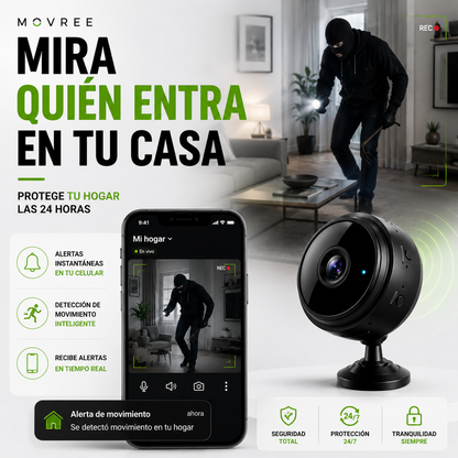 MINI CÁMARA ESPÍA + MINI GPS DE REGALO + ENVÍO GRATIS + PAGO AL RECIBIR 🔥