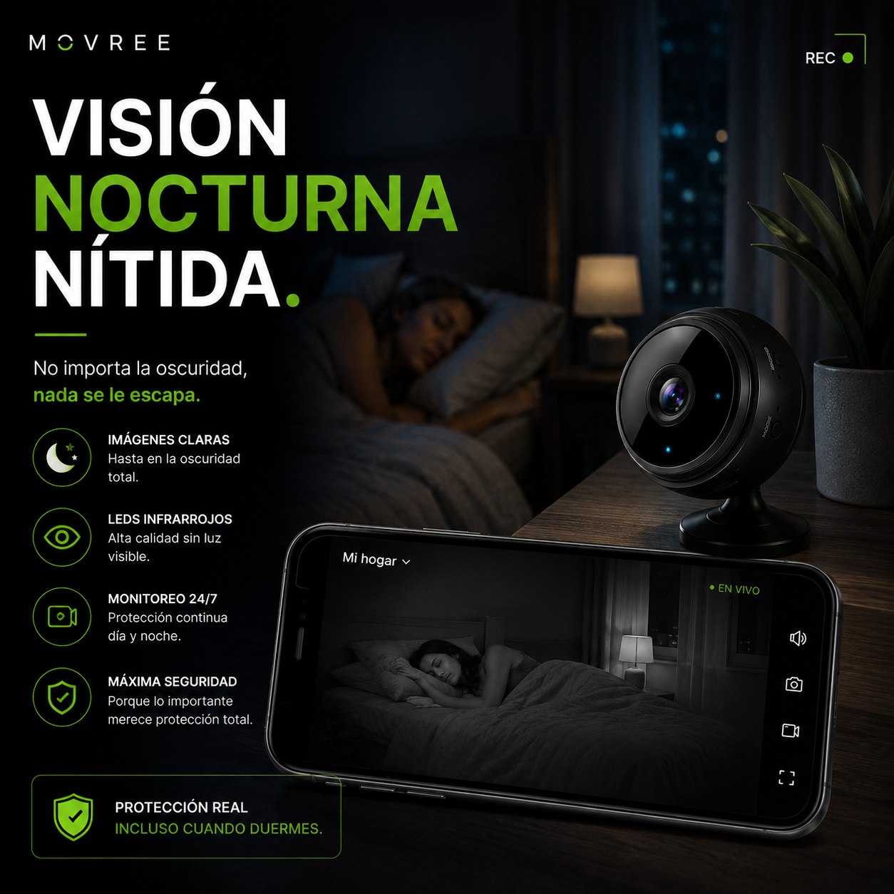 MINI CÁMARA ESPÍA + MINI GPS DE REGALO + ENVÍO GRATIS + PAGO AL RECIBIR 🔥