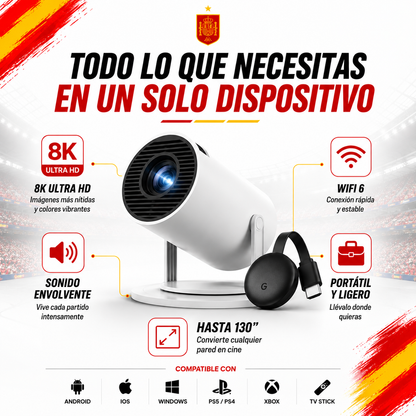 PROYECTOR PORTÁTIL + ENVÍO GRATIS + PAGO AL RECIBIR + REGALO EXCLUSIVO SOLO HOY 🔥