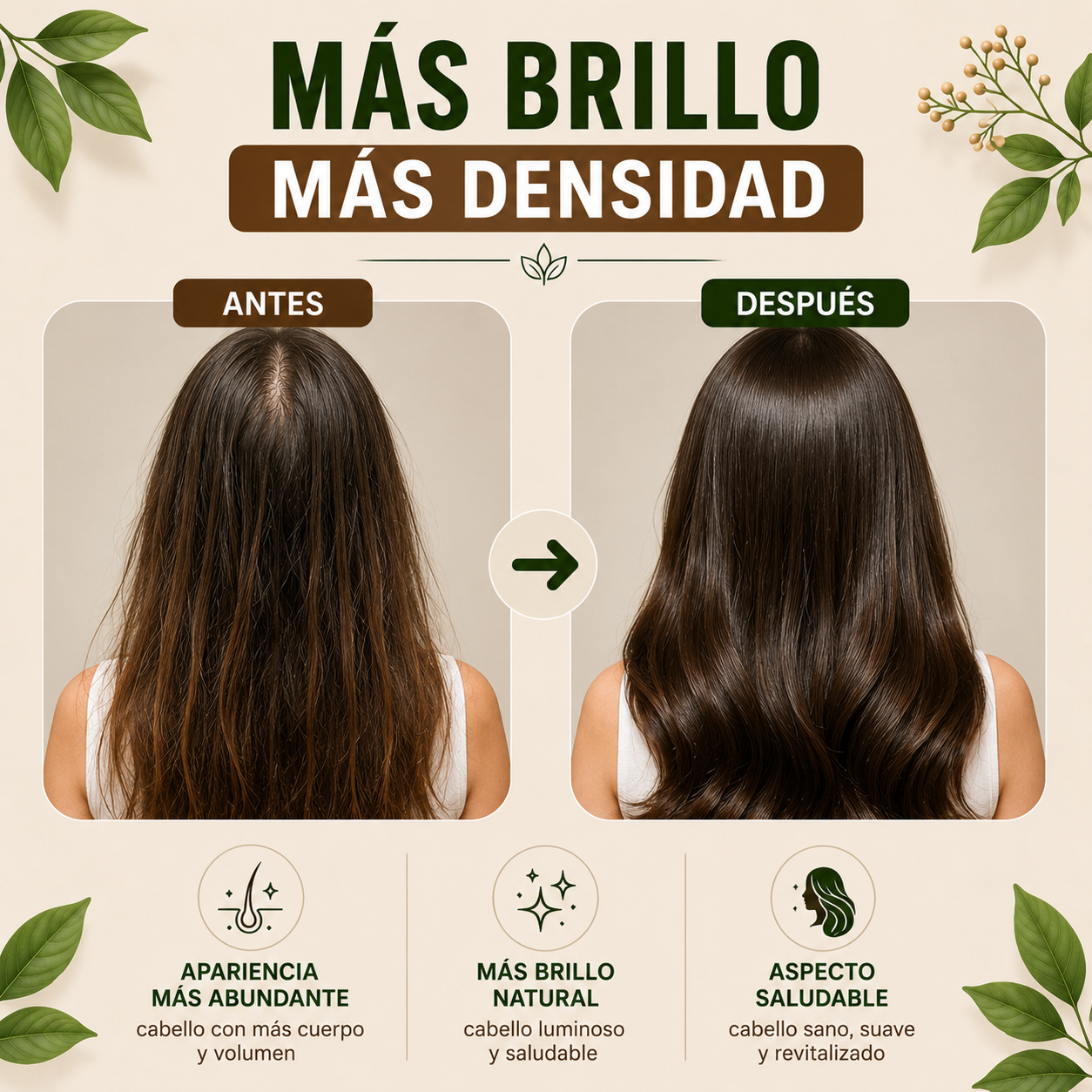 REVITA HAIR™ + ENVÍO GRATIS + PAGO AL RECIBIR + RESULTADOS EN 2 SEMANAS 🔥