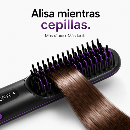 Cepillo Alisador Pelo (4 Colores)