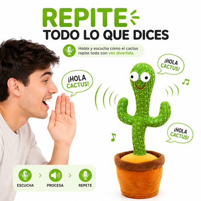 CACTUS QUE HABLA Y BAILA + ENVÍO GRATIS + PAGO AL RECIBIR + SOLO HOY 🔥