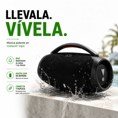 BOOMBOX 3 + ENVÍO GRATIS + PAGO AL RECIBIR + REGALO EXCLUSIVO SOLO HOY 🔥